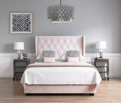 Lillian Wingback Bed